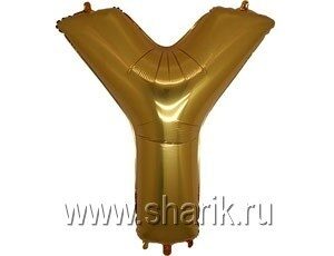 1207-1675 Г БУКВА Y 40" - 101,6 СМ Gold